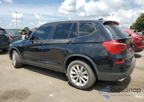 2017 BMW X3 Sdrive28I from USA, damaged, VIN 5UXWZ7C32H0V91330